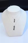 Phi Delta Kappa Sterling Silver Small Lavalier w/chain (Pictured at the top)