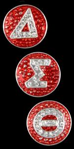 3 Button Letter Set-Delta Sigma Theta