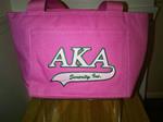 AKA Insulated Lunch Tote with Applique