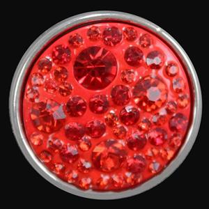 Crystal Button-Red
