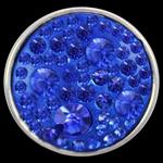 Crystal Button-Blue
