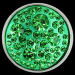 Crystal Button-Green