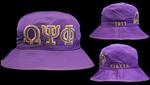 Omega Psi Phi Mesh Bucket Hat