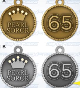 Pearl Soror-65 Medallion Bracelet