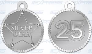 Silver Star -25 Bracelet