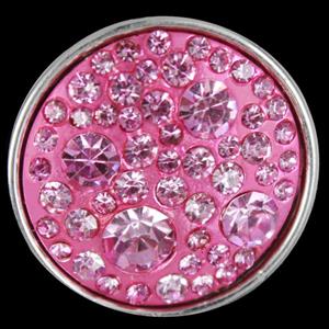 Crystal Button-Pink