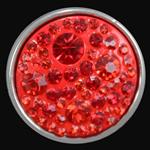 Crystal Button-Red