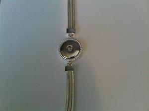Button Bracelet-Single-Blank