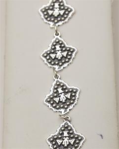Sterling Silver Ivy Leaf Bracelet